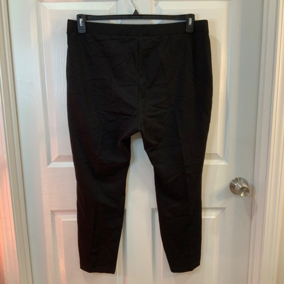 PHILOSOPHY STUDDED ELASTIC WAIST BLACK PANTS PLUS SIZE 2X - Picture 4 of 5